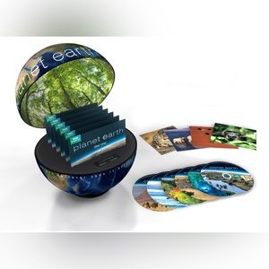 BBC Planet Earth Globe w/6 DVDs & Cards Limited 29574/50000